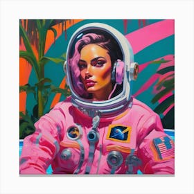 'Space Woman' Canvas Print