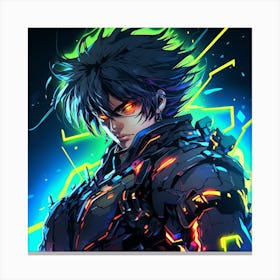 Anime Character Canvas Print