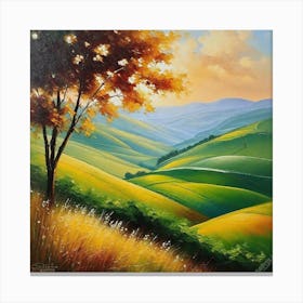 Landscape Painting 147 Canvas Print