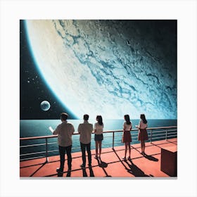 K-Pop Group - Canvas Print