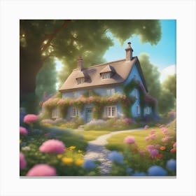 Fairy House Canvas Print