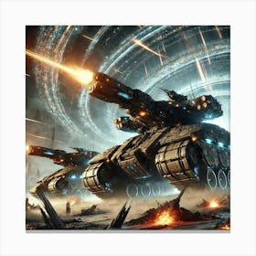 Event Horizon Tanks 1 Canvas Print