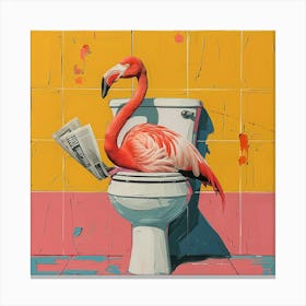 Flamingo Canvas Print