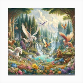 Fairytale Forest 3 Canvas Print