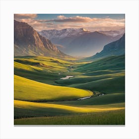 Tibetan Landscape Canvas Print