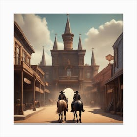 Red Dead Redemption 6 Canvas Print