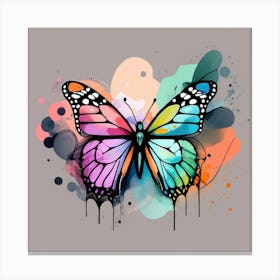 Colorful Butterfly 3 Canvas Print