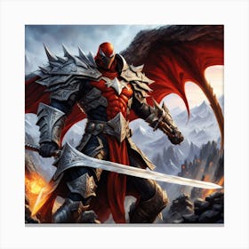 Demon Lord Canvas Print