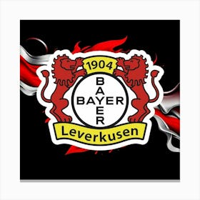 Bayer 04 Leverkusen Logo Wall Art 20 Canvas Print