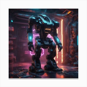 Futuristic Robot 54 Canvas Print