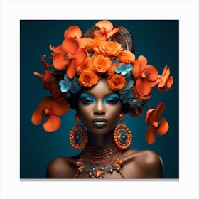 African Beauty 8 Canvas Print