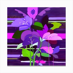 Purple Profusion Canvas Print