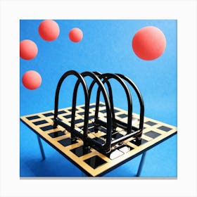 Chess Game 5 Canvas Print