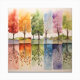 Autumn Trees Canvas Print