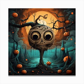 Halloween Collection By Csaba Fikker 80 Canvas Print