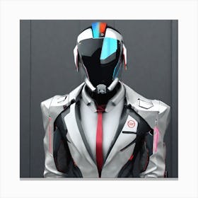 Futuristic Suit 7 Canvas Print