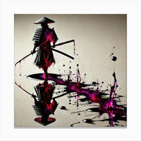 Samurai 64 Canvas Print