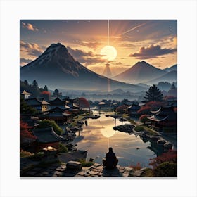 Asian Landscape 1 Canvas Print