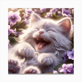 Kitty Cat Canvas Print