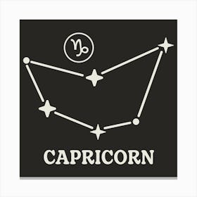 Capricorn Zodiac Sign Leinwandbild