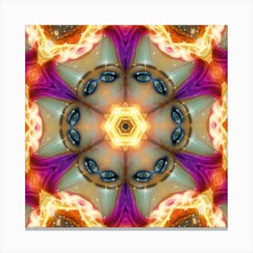 Psychedelic Mandala 8 Canvas Print