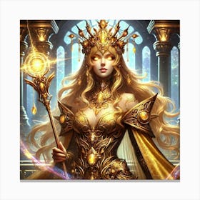 Queen Sorath Portrait 1 Canvas Print