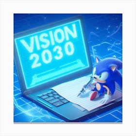 Vision 2030 4 Canvas Print