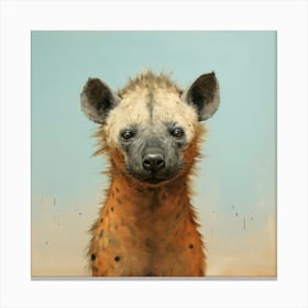 Hyena 4 Canvas Print