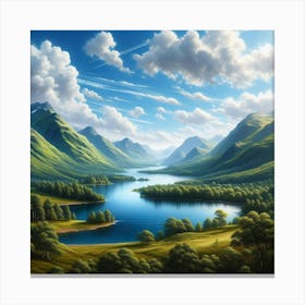 Scottish Landscape 4 Canvas Print