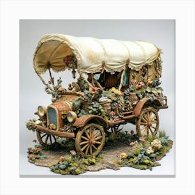 Covered Wagon Canvas Print