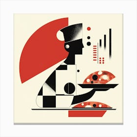 Pizza Chef Canvas Print