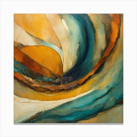 Abstract Swirl Canvas Print