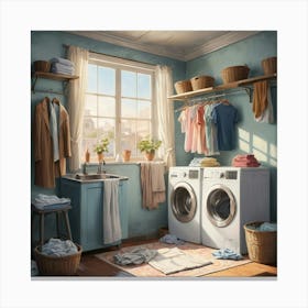 Laundry Room Canvas Print