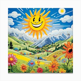 Sunny Day Canvas Print