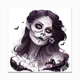 Day Of The Dead 12 Canvas Print