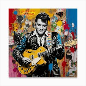 Elvis Presley Canvas Print