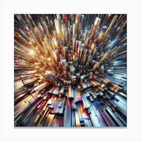 Abstract Abstract Background Canvas Print