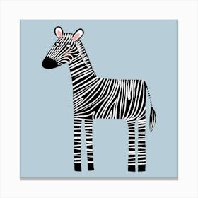 Zebra Canvas Print