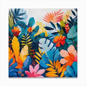 Tropical Jungle 6 Canvas Print