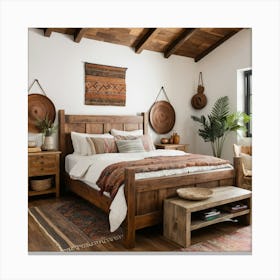 Bohemian Bedroom 3 Canvas Print