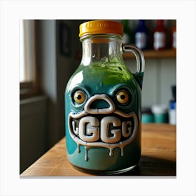 Default Glug Jug Art 2 Canvas Print