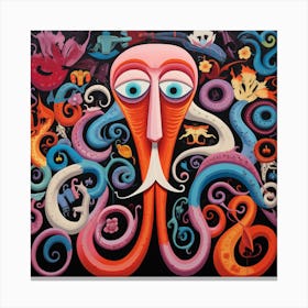 Octopus Canvas Print