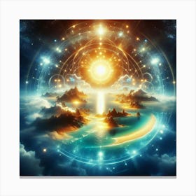 Light Of The Sun Canvas Print