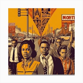 The Movement Canvas Print