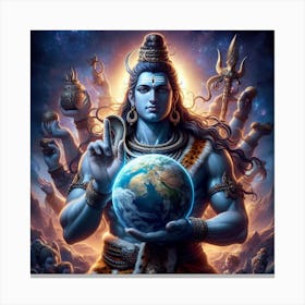 Lord Shiva 1 Canvas Print