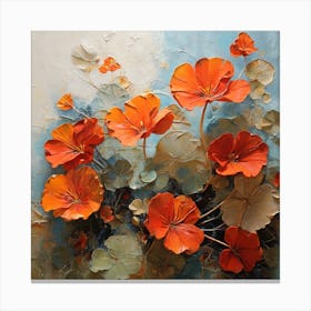 Nasturtium 3 Canvas Print