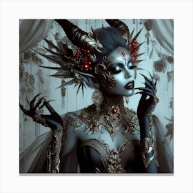 Demon Woman 1 Canvas Print