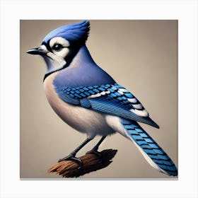 Blue Jay 2 Canvas Print