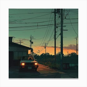 Lofi Wallpapers Canvas Print