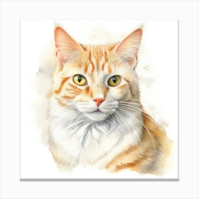 Foldex Cat Portrait Canvas Print